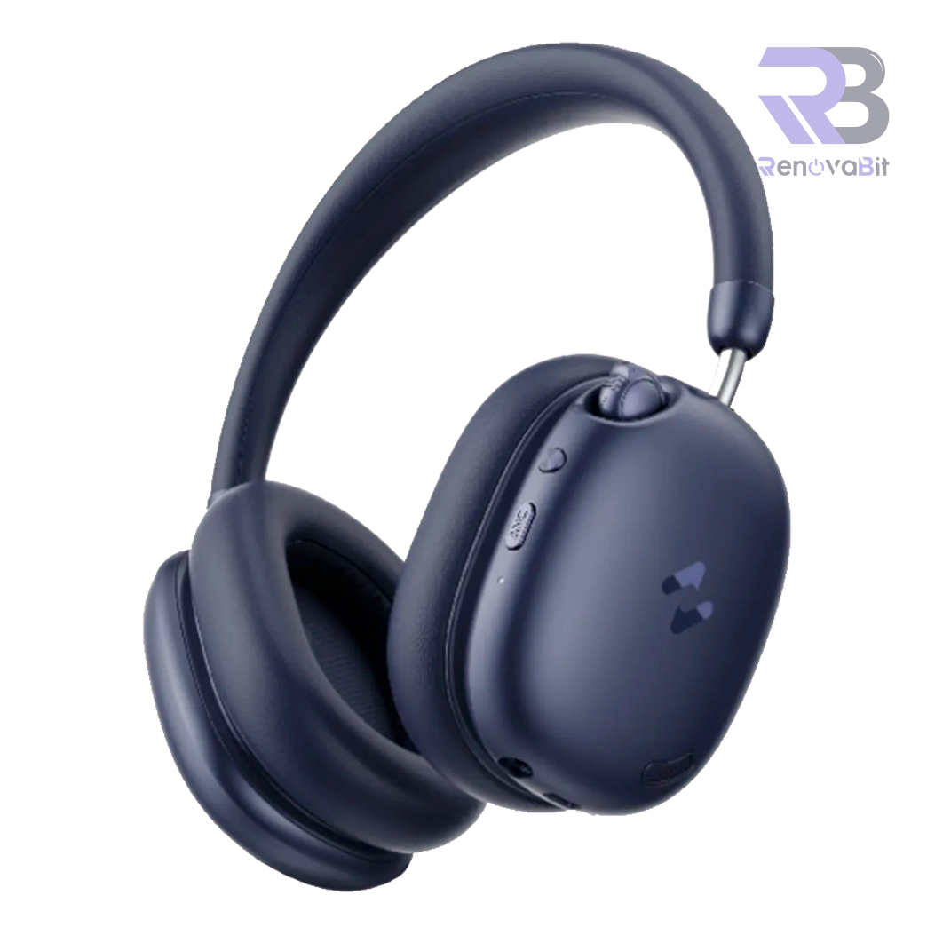 Audífono Bluetooth Havit H670BT Space S1 Azul con Estuche