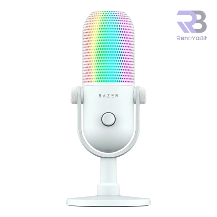 Micrófono Razer Seiren V3 Chroma Supercardioide White