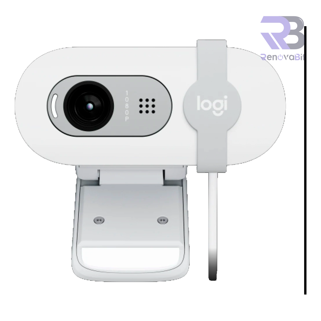 Cámara Web Logitech Brio 100 Full HD 1080p USB-A Blanco