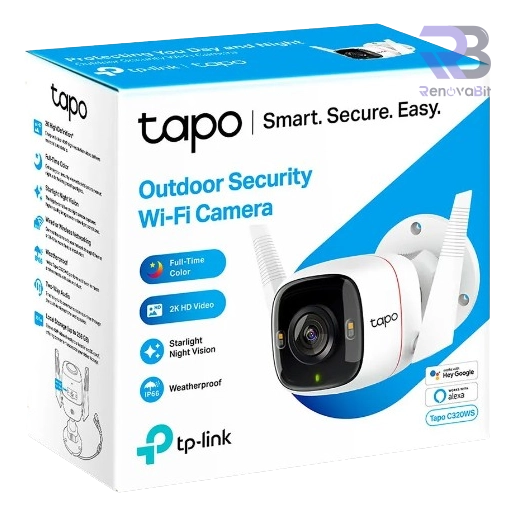 Cámara de Seguridad TP-Link Tapo C320WS Wi-Fi