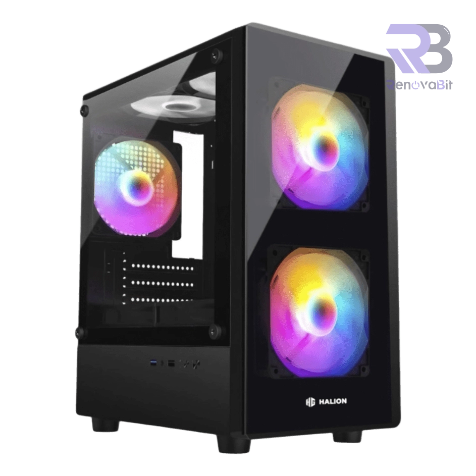 Case Gamer Halion Luna P25 X FAN
