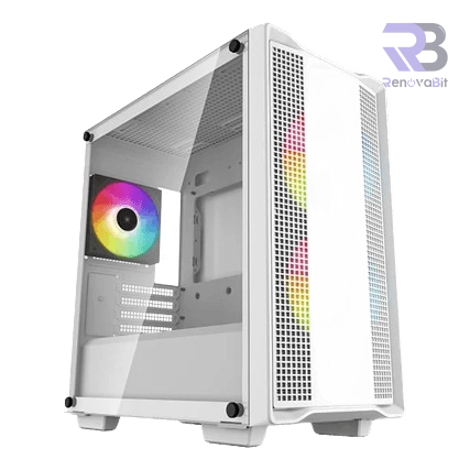 Case Gamer Micronics Gaming ATX Legend MIC CG806 7FAN RGB White