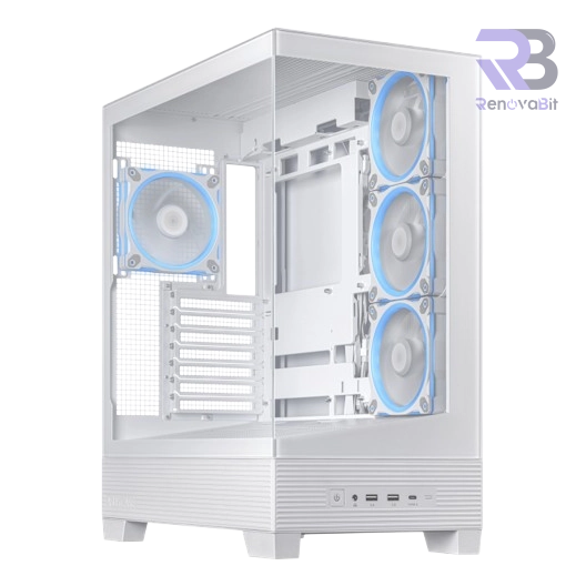 Case Asus A31 Plus WT-TG-ARGB White