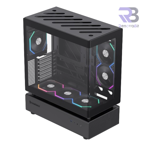 Case Gamer Gamemax N80 Negro One Piece Curve