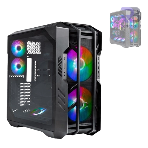 Case Gamer Cooler Master HAF-700 ATX Mesh Sin Fuente Black