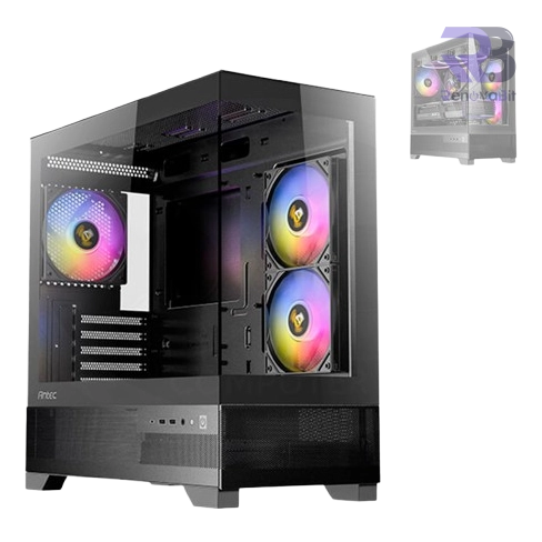 Case Gamer Antec CX500M ARGB Black Sin Fuente