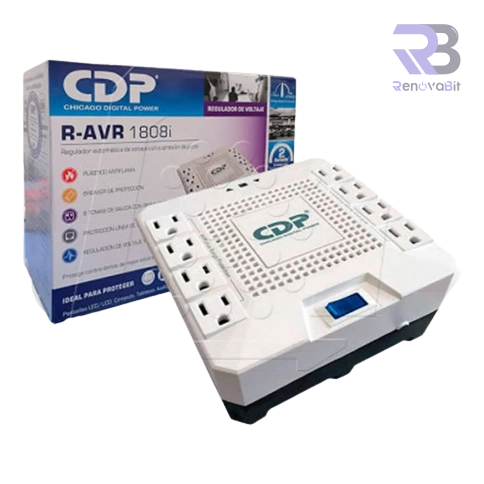 Estabilizador CDP R-AVR1808I 1800VA 1000W 8 Salidas