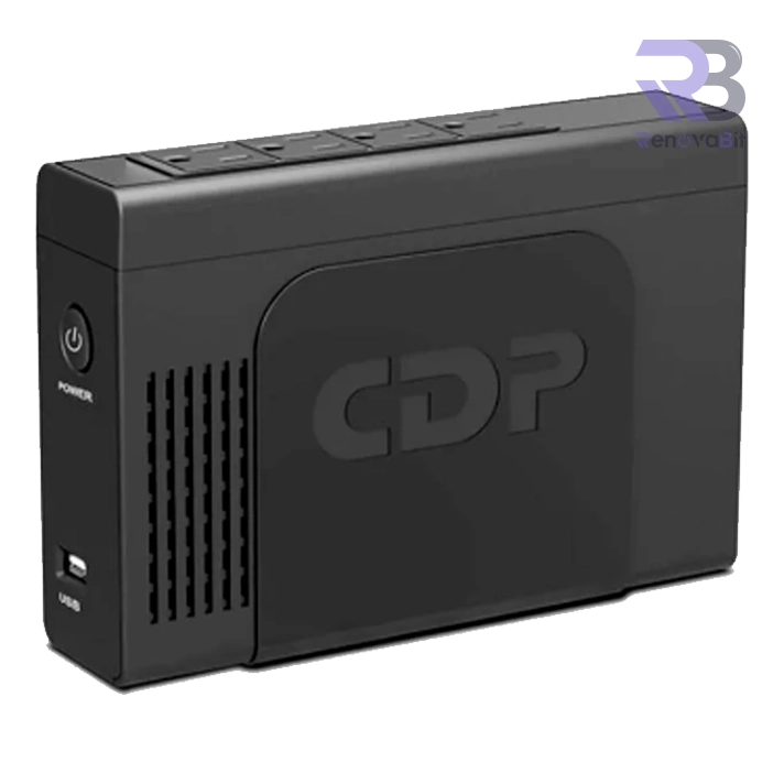 UPS CDP Interactivo Portátil LI-504i 500VA/250W 4 Salidas Batería Litio