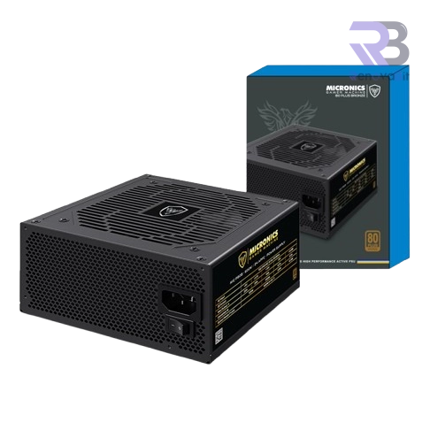 Fuente de Poder Micronics 600W 80 Plus Bronce ATX