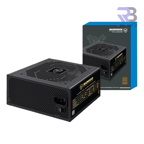 Fuente de Poder Micronics MIC P80B 500W APFC 80+ Bronze
