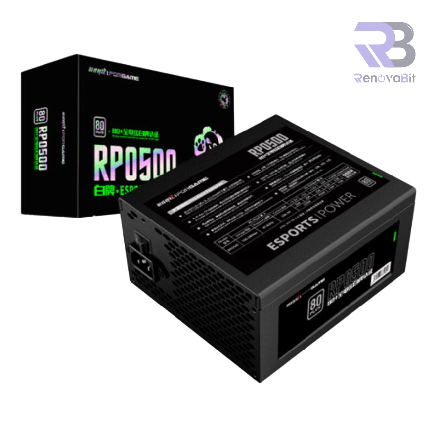 Fuente de Poder IFORGAME RPO-500W 80+ White