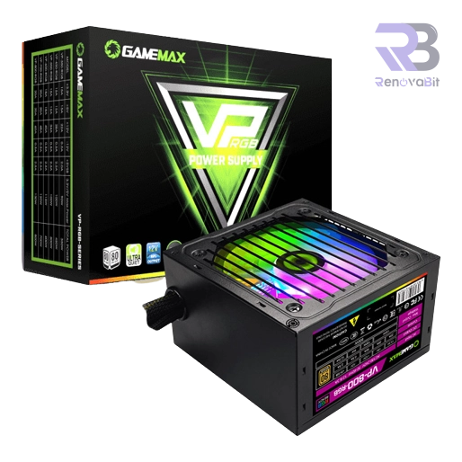 Fuente de Poder Gamemax VP-700- APFC 80 Plus Bronze