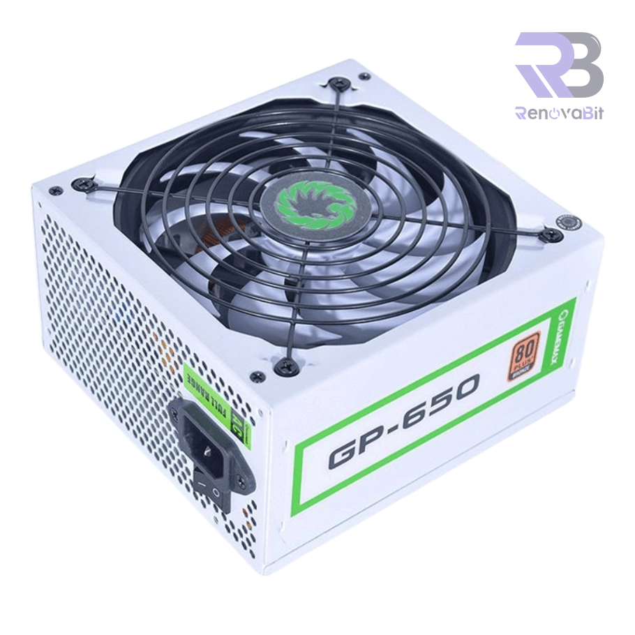 Fuente de Poder Gamemax GP-650 650W 80+ Bronze Blanco