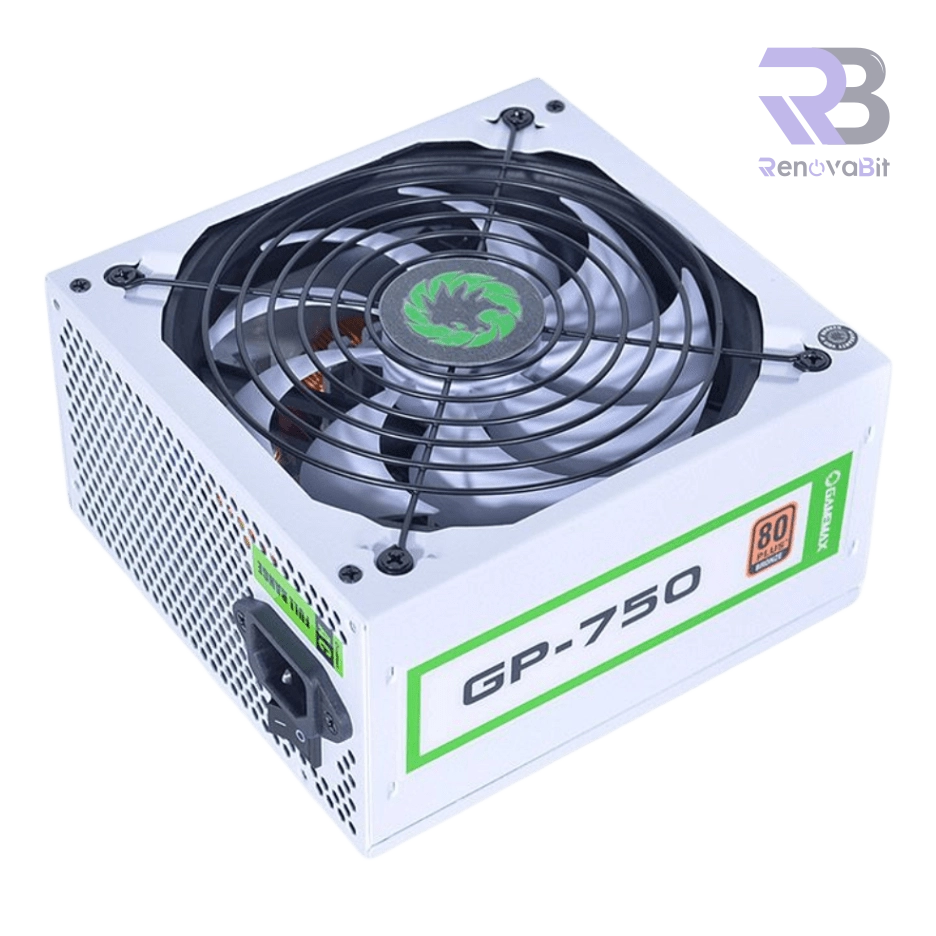Fuente de Poder Gamemax GP-750W Blanco APFC 80Plus Bronze