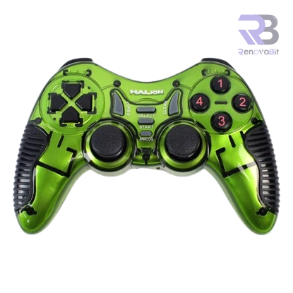 Gamepad Halion HA-8011 Verde Wireless