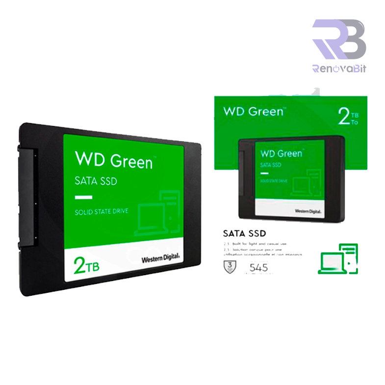 Disco SSD Western Digital Green 2TB SATA 2.5