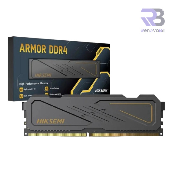 Memoria RAM Hiksemi Armor 16GB 2666MHz DDR4 CL19 Negro