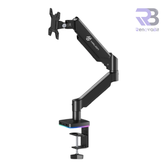 Brazo de Monitor Halion M252 RGB USB 2.0 USB-C 13-32 pulgadas