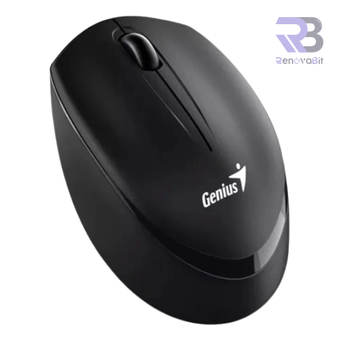 Mouse Genius NX-7009 Wireless BlueEye Ergonómico Negro
