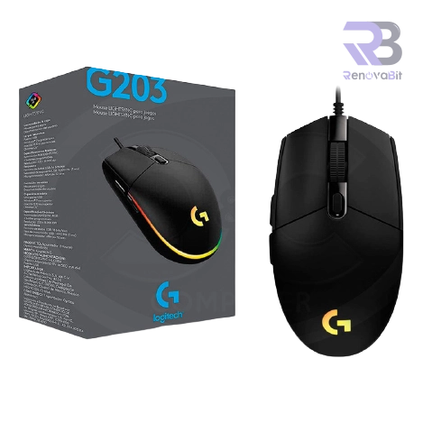 Mouse Gamer Logitech G203 Lightsync 8000 DPI