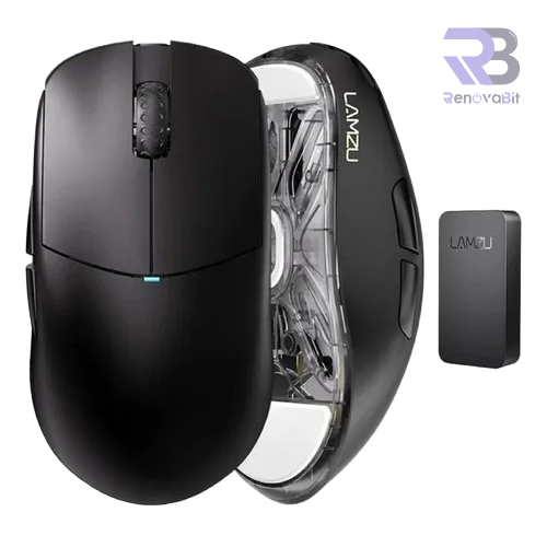 Mouse Lamzu Negro