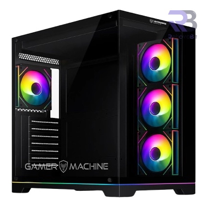 Case Gamer Micronics Space X GFC1005 4FAN ARGB ATX