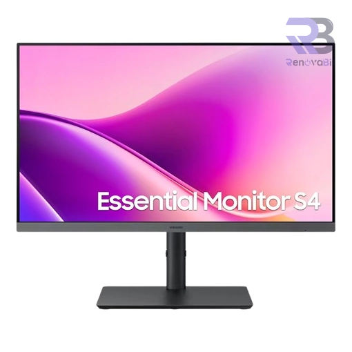 Monitor Samsung Essential S4 LS24F430UALXPE 24 pulgadas FHD IPS USB-C Pivote