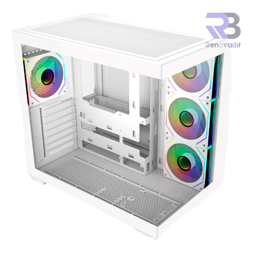 Case Gamer Cooler Master Elite 681 Blanco