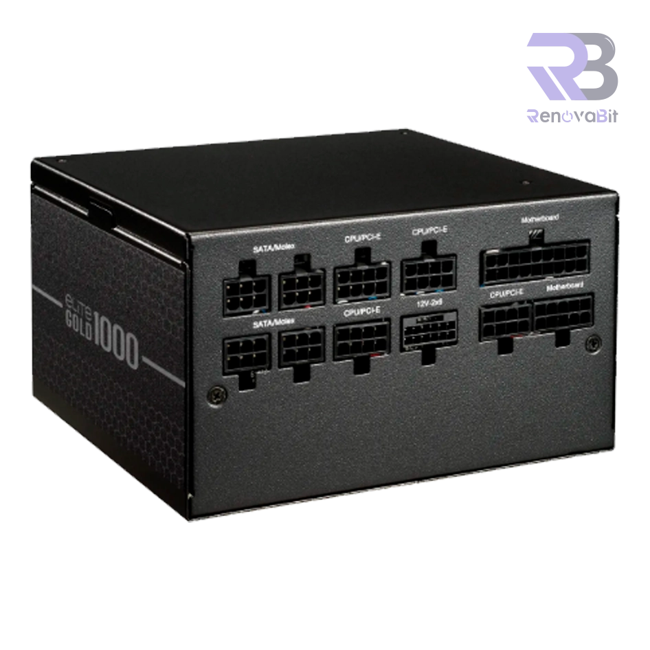 Fuente de Poder Cooler Master Elite Gold 1000W ATX 3.1