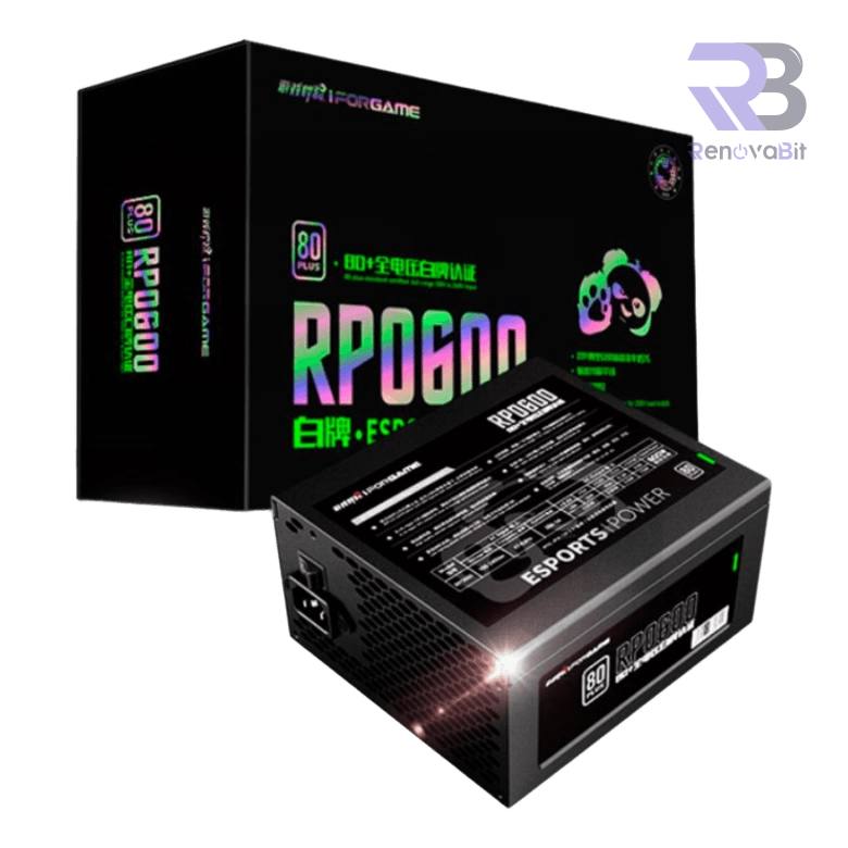 Fuente de Poder iForgame RPO-600W 80+ White