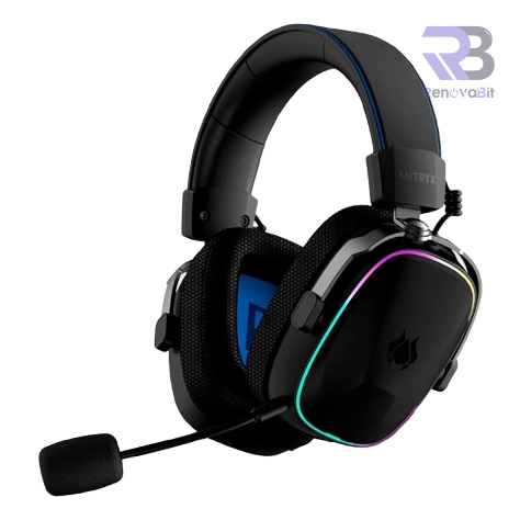 Audífono Gamer Antryx Apolo 500 Trix RGB Black WiFi BT