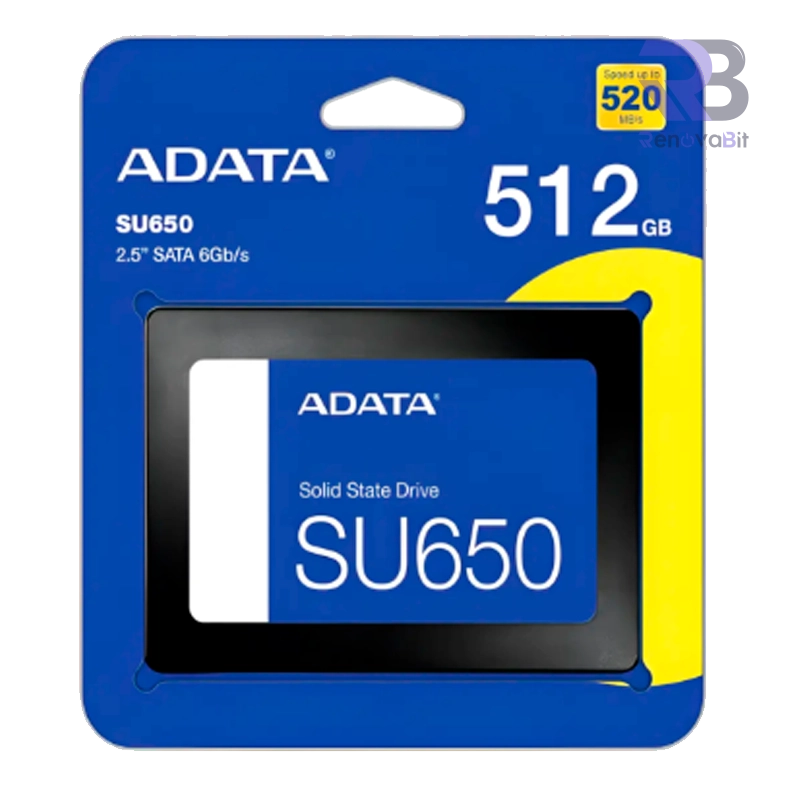 Disco SSD ADATA SU650 SATA 2.5 51GB 520MB/s