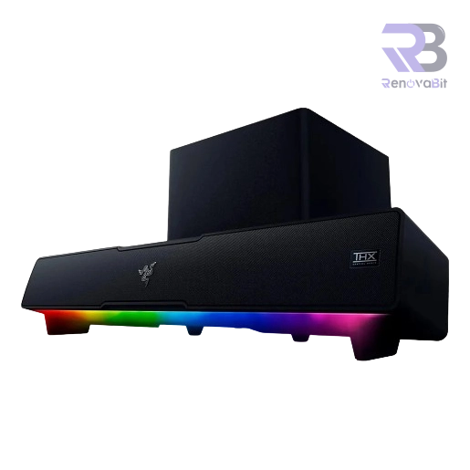 Parlante Razer Leviathan V2 Sound Bar SW BT THX Chroma Black
