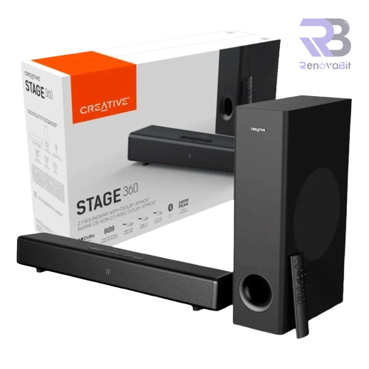 Parlante Creative Sound Bar Stage 360 2.1