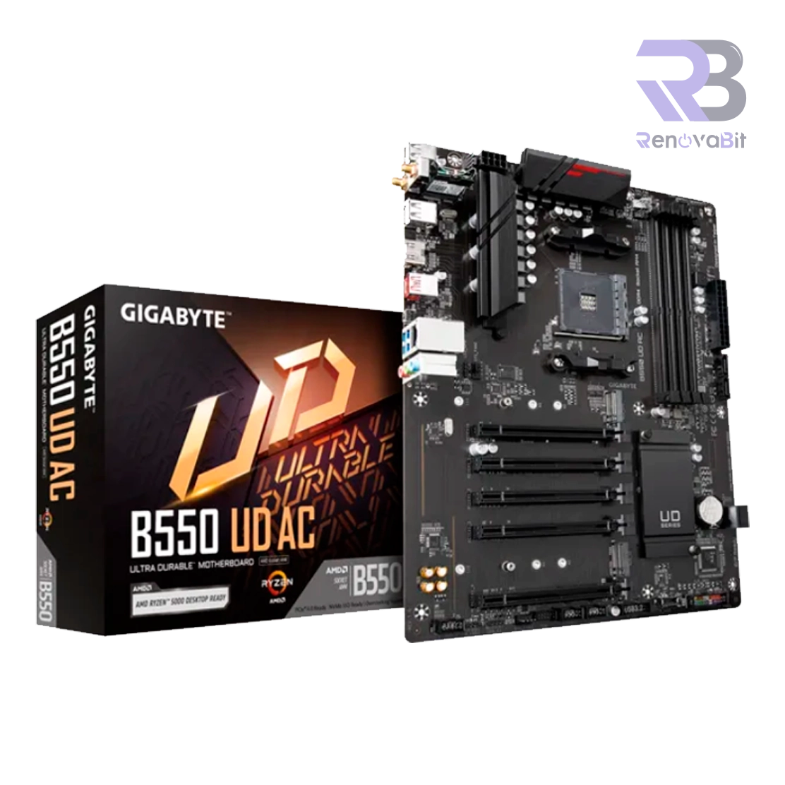 Placa Madre Gigabyte B550 UD AC DDR4
