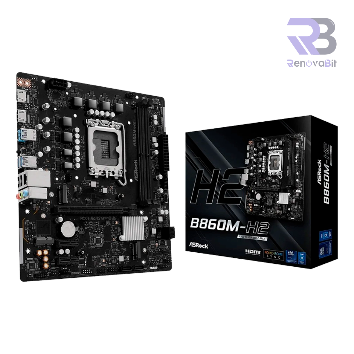 Placa Madre ASRock B860M-H2 LGA 1851
