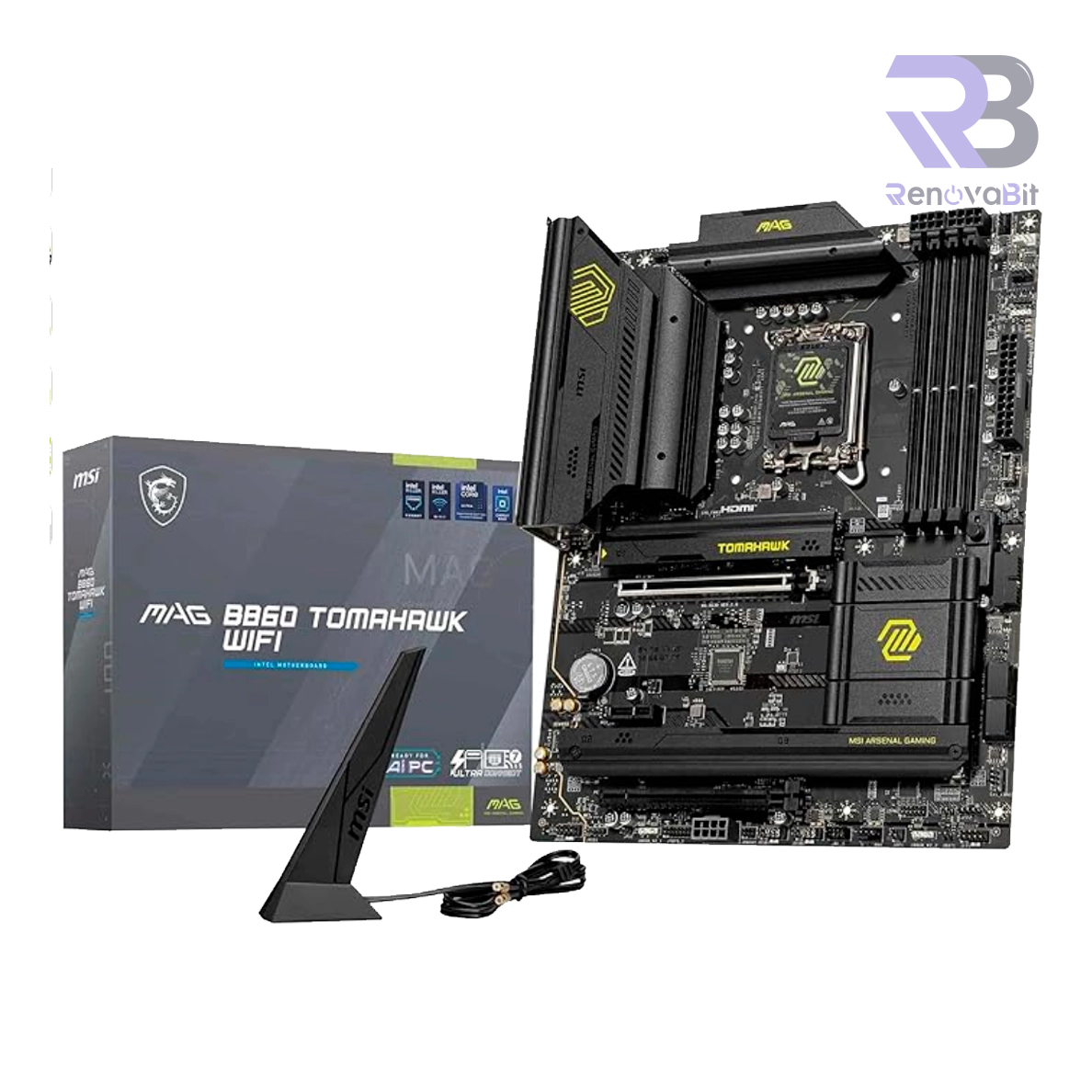 Placa Madre MSI MAG B860 Tomahawk WiFi LGA 1851 DDR5