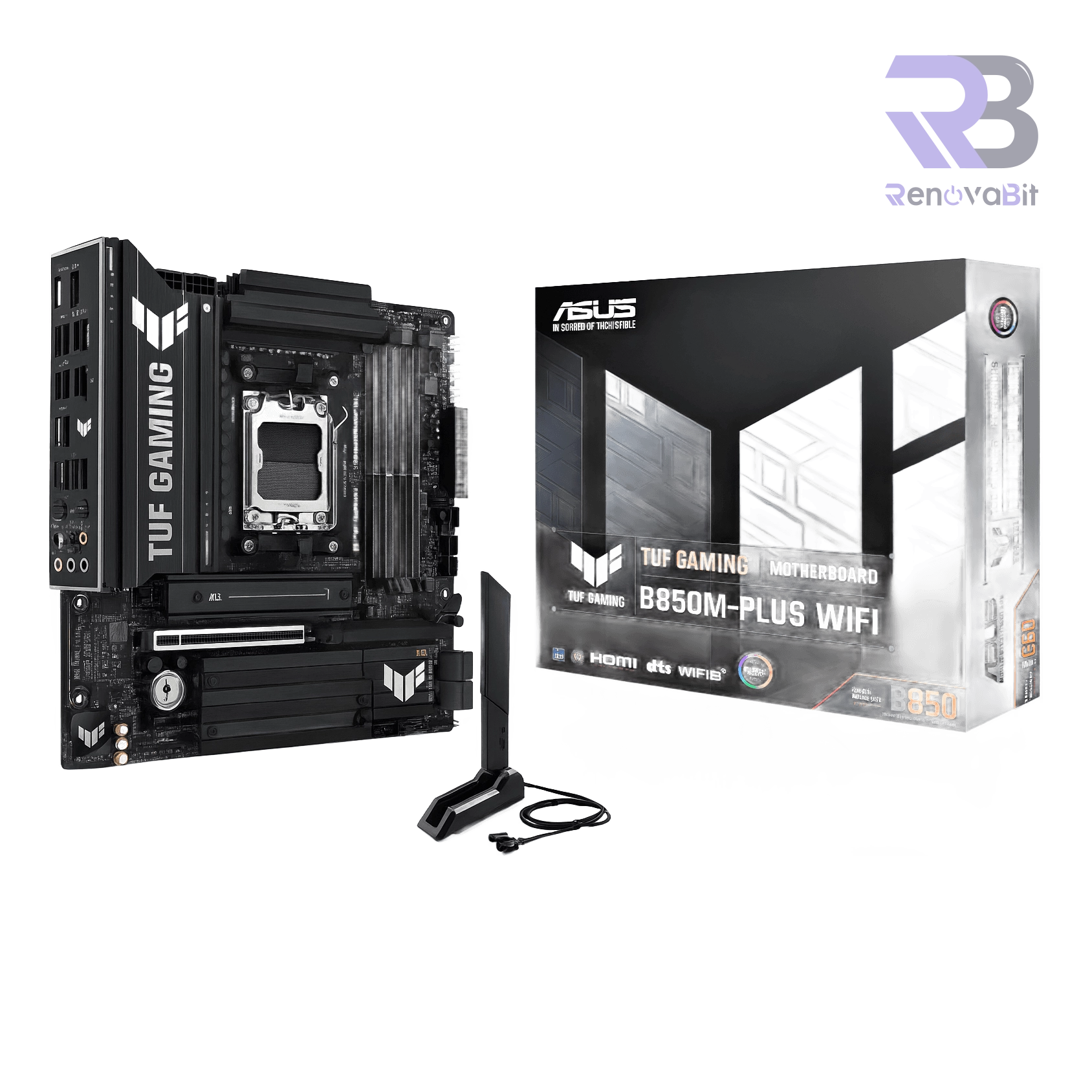 Placa Madre Asus TUF Gaming B850M-PLUS WIFI DDR5