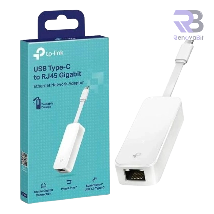 Adaptador TP-Link UE300C RJ45 a USB Type-C Gigabit Ethernet