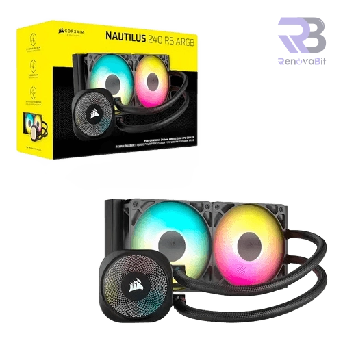 Refrigeración Líquida Corsair Nautilus 240 ARGB Black