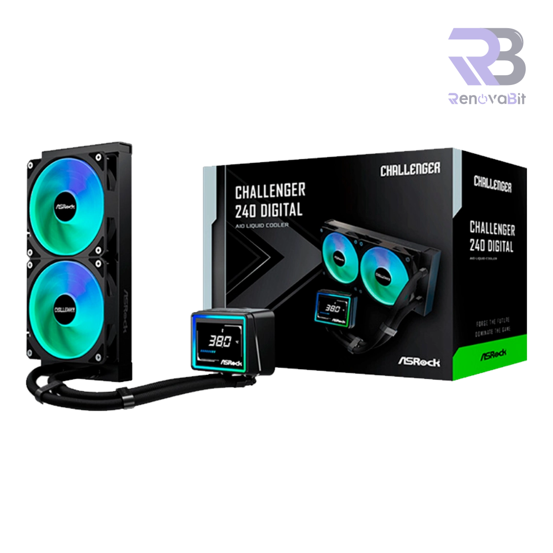 Refrigeración Líquida ASRock Challenger 240 Digital ARGB