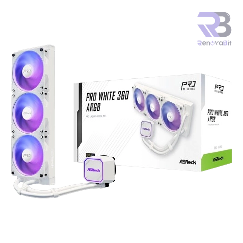 Refrigeración Líquida ASRock Pro 360 ARGB White