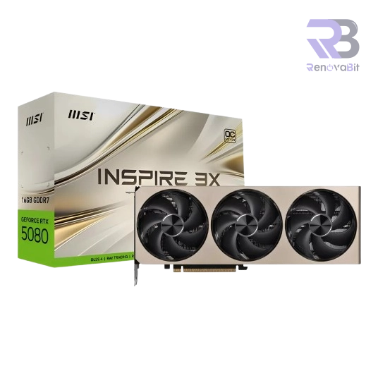 Tarjeta de Video MSI RTX 5080 Inspire 3X
