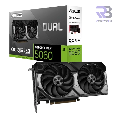 Tarjeta de Video Asus Dual OC RTX 5060 8GB GDDR7 OC