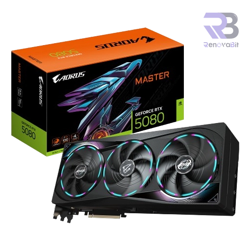 Tarjeta de Video Gigabyte RTX 5080 AORUS Master GDDR7 16GB
