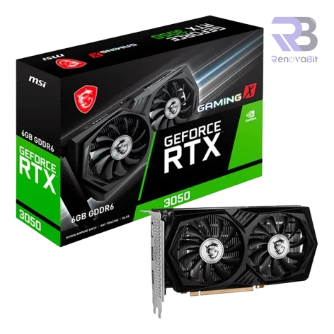 Tarjeta de Video MSI RTX 3050 6GB Gaming X