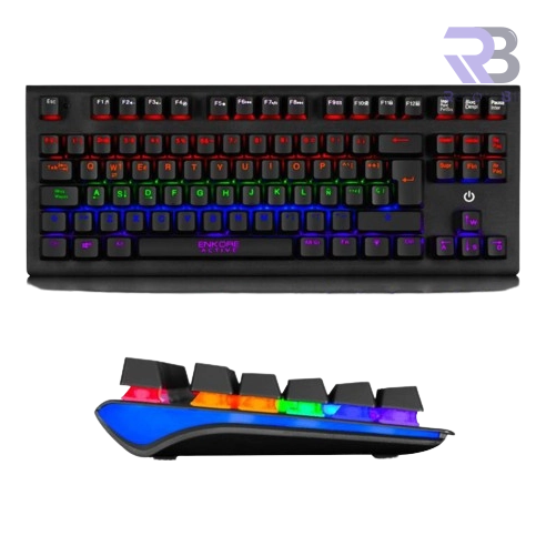 Teclado Gamer Enkore Falcon 87 ENK1005 Rainbow 80%