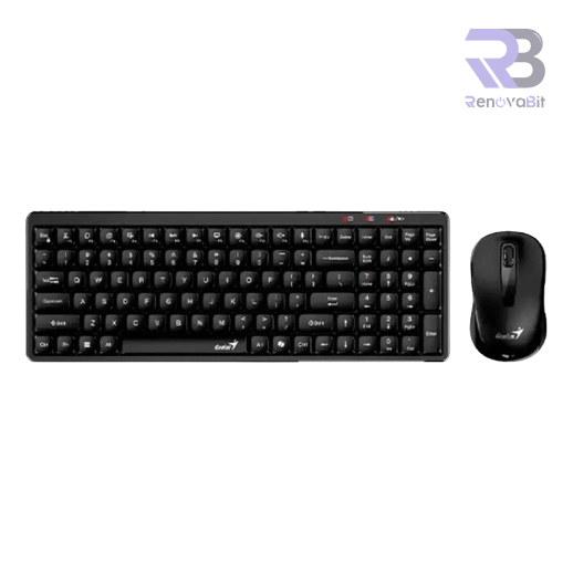 Kit Gamer Genius Luxemate Q8100 AI Copilot Compact Teclado + Mouse Wireless