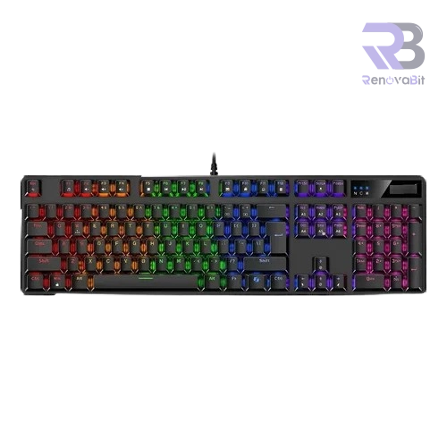 Teclado Genius GX Scorpion K12 Gaming RGB LED Mechanical USB AI