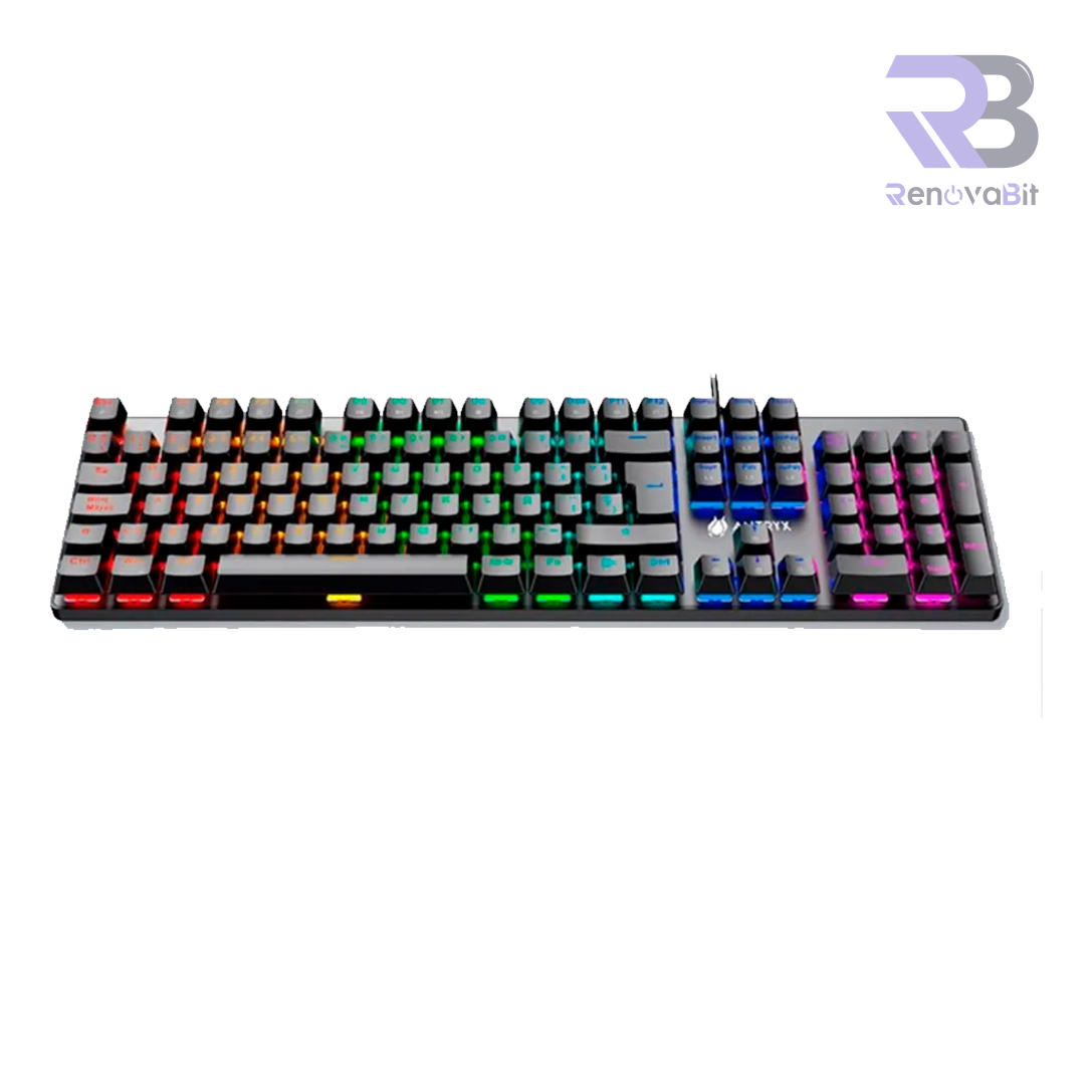 Teclado Mecánico Antryx MK760L Black Red Switch